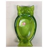 Avocado Green Owl Ashtray