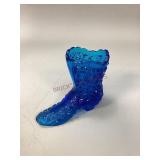 Vintage Fenton Glass Boot Figurines