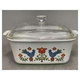 Corning Ware Country Festival Casserole Dish