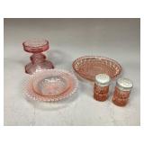 Miscellaneous Pink Glassware