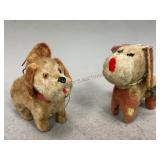 Vintage Wind Up Dog Toys