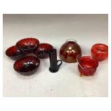 Miscellaneous Red Glassware