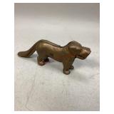 Vintage Cast Metal Dog Nutcracker