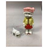 Japan- Girl Walking a Dog