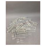 White Plastic Fence Sections