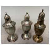 Sterling Weighted Spice Shakers
