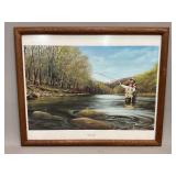 The Fly Lesson by Fred Carrow Framed Print