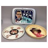 Assorted Metal Trays