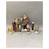 Assorted Vintage Santa