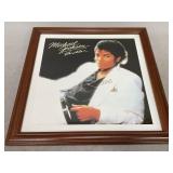 Framed Michael Jackson Thriller Print