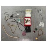 Assorted Sterling and Gold Jewelry