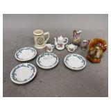 Assorted Decorative Porcelain Trinkets