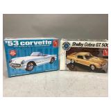 Two Unopened Model Car Kits
