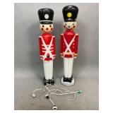 Christmas Toy Soldier Blowmolds