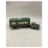 Vintage Louis Marx Army Transport Toy Truck