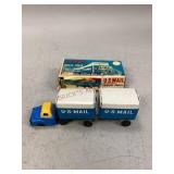 Line Mar Co. U.S. Mail Friction Trailer Truck