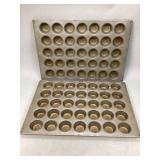 Industrial Ekco/Glaco Muffin Pans