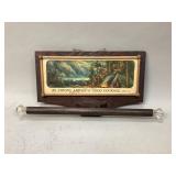 Vintage Folk Art Tie Rack