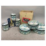 Winter Geese Tins with Original Boxes