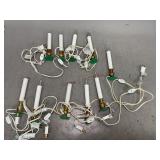 Window Candle Lamps and Extension Cords