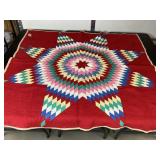 Vintage Lone Star Quilt