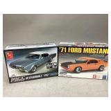 Two 1:25 Model Car Kits