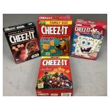 Assorted Empty Cheez-it Boxes