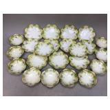 RS Germany Porcelain Berry Bowls & Dessert Plates