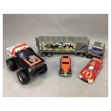 Assorted Toy Cars and Trucks