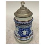 German Stoneware Beer Stein