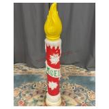 Empire Noel Christmas Candle Blow Mold