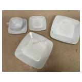 Fire King Azurite Plates, Saucers and Teacup