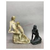 Eternal Idol and Austin Prod Nude Sculptures