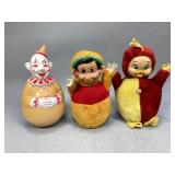 Assorted Vintage Plush & Plastic Toys