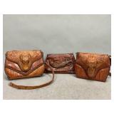 Genuine Alligator Leather Purses