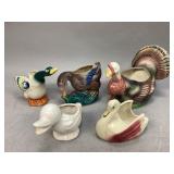Variety of Bird Planters