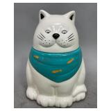 Cat Shaped Cookie or Treat Jar