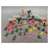 Plastic Army Men and Other Toys