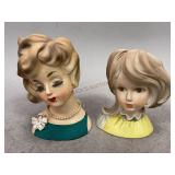 Inarco & Enesco Head Vases