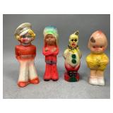 Assorted Chalkware Figurines