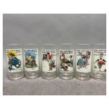 Norman Rockwell Glass Tumblers