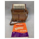 Vintage German-made Button Accordion