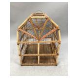American Folk Art Dutch Colonial Barn Birdcage