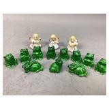 Miniature Frogs and Angels