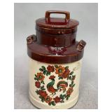 McCoy Yorkville Rooster Milk Can Canister