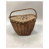Primitive Splint Feather Basket