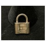 Sterling Tiffany & Co Lock