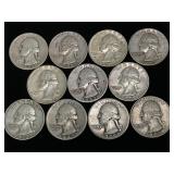 Quarters from 1939-1964