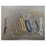 Assorted Costume Necklaces and More