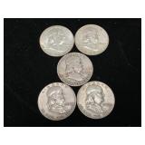 1950-1963 Franklin Half Dollars